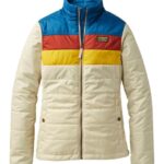 Outerwear Marine Blue/Natural H8XZ3602 Mountain Classic Puffer Jacket Women L.L.Bean