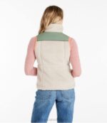 Outerwear Mineral Red H8XZ7057 Sherpa Fleece Vest Women L.L.Bean - Image 3