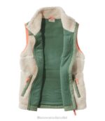 Outerwear Mineral Red H8XZ7057 Sherpa Fleece Vest Women L.L.Bean - Image 4