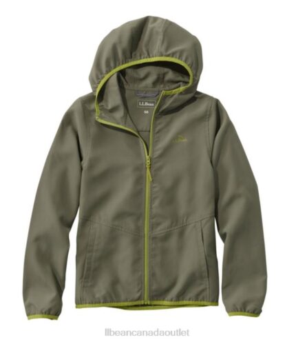 Outerwear Olive Gray H8XZ3932 No Fly Zone Jacket Kids L.L.Bean