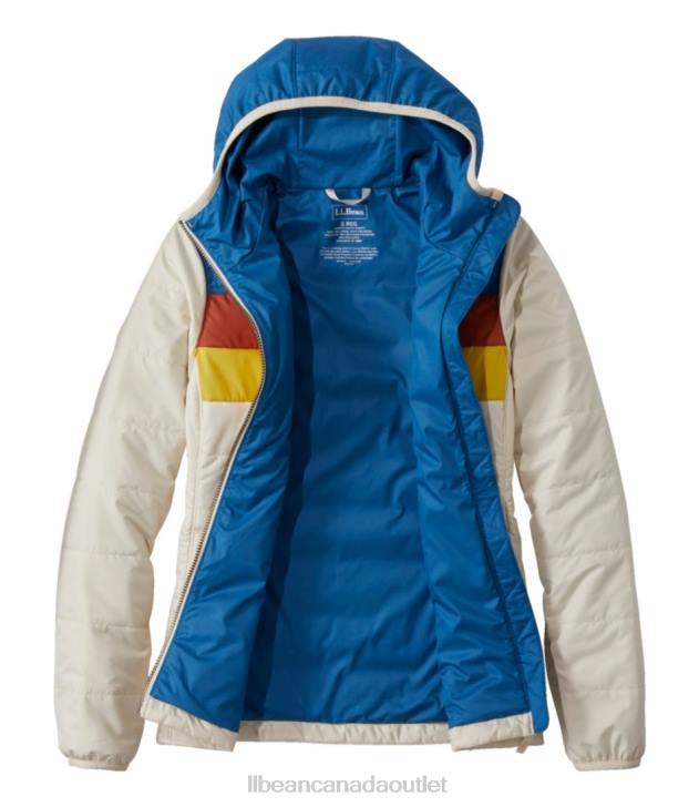 Outerwear Rosewood/Sea Green H8XZ5098 Mountain Classic Puffer Hooded Jacket Women L.L.Bean - Image 5