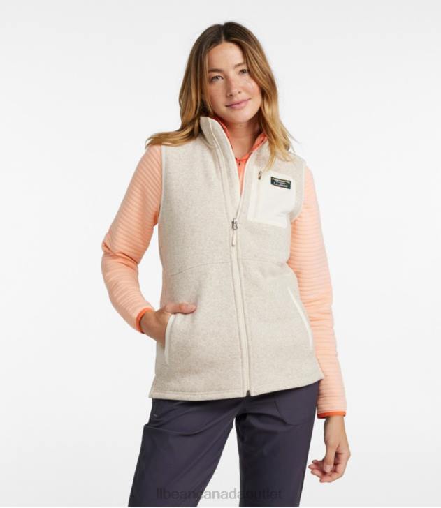 Outerwear Sailcloth H8XZ5887 Sweater Fleece Long Vest Women L.L.Bean - Image 2