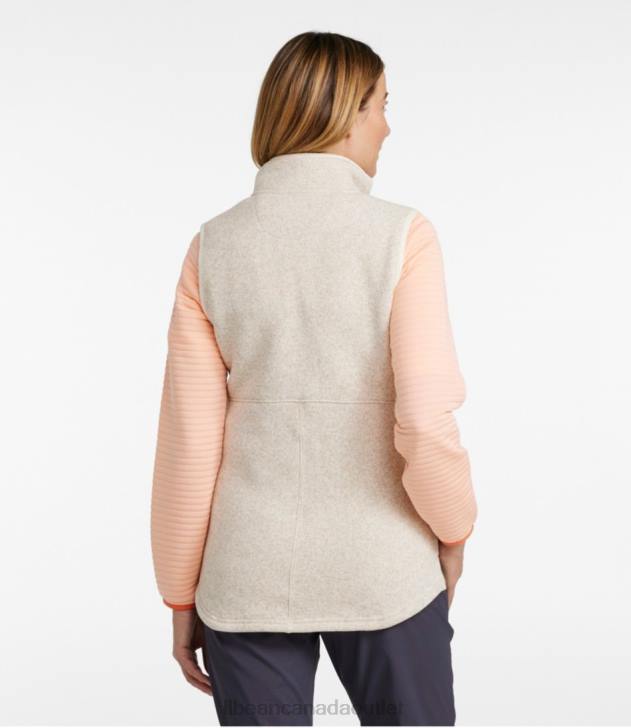 Outerwear Sailcloth H8XZ5887 Sweater Fleece Long Vest Women L.L.Bean - Image 3