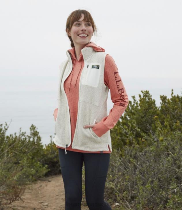 Outerwear Sailcloth H8XZ5887 Sweater Fleece Long Vest Women L.L.Bean - Image 5