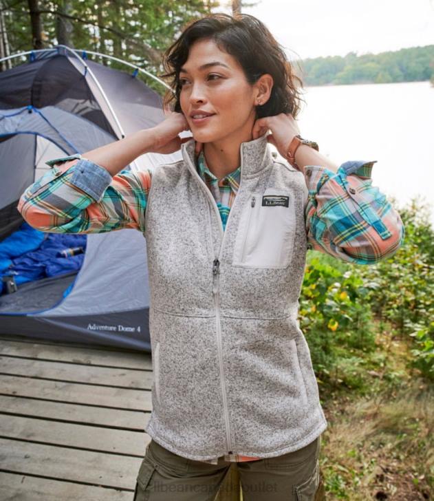Outerwear Sailcloth H8XZ5887 Sweater Fleece Long Vest Women L.L.Bean - Image 6