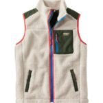 Outerwear Soapstone H8XZ3394 Sherpa Vest Men L.L.Bean