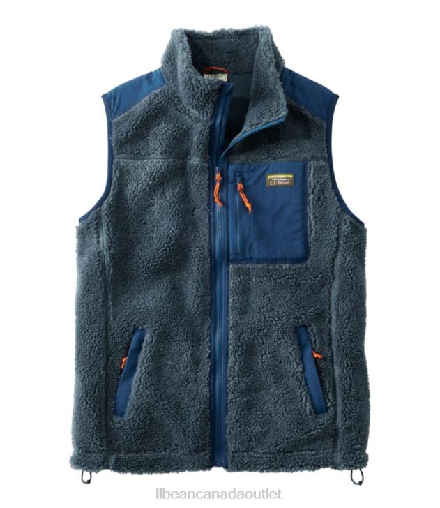 Outerwear Storm Blue H8XZ524 Sherpa Vest Men L.L.Bean - Image 1