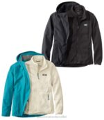 Outerwear True Teal/Sailcloth H8XZ3606 Sweater Fleece 3-in-1 Jacket Women L.L.Bean - Image 5