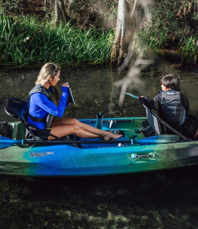 Water Sports Infinite Yellow H8XZ5295 Wilderness Systems Targa 130 Sit-on-Top Tandem Kayak Unisex L.L.Bean - Image 5