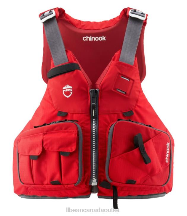 Water Sports Red H8XZ1487 NRS Chinook Fishing PFD Unisex L.L.Bean - Image 1