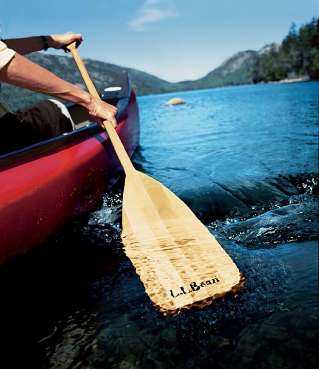Water Sports Wood H8XZ1620 West Branch Canoe Paddle Unisex L.L.Bean - Image 2