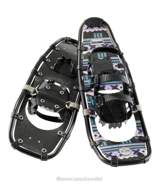 Winter Sports Teal Blue Fracture H8XZ1847 Winter Walker Snowshoe Package Unisex L.L.Bean - Image 2
